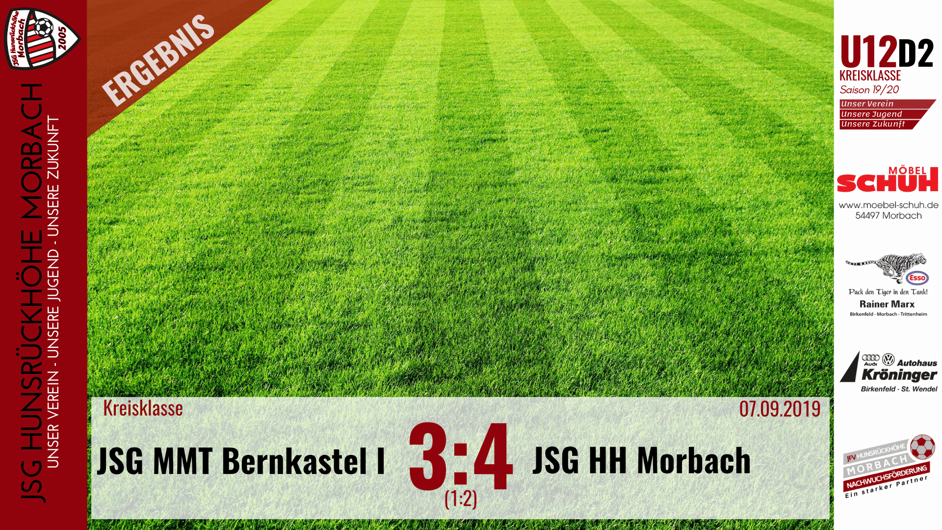 You are currently viewing U12 D2: JSG Mittelmoseltal Bernkastel – JSG Hunsrückhöhe Morbach 3:4 (1:2)