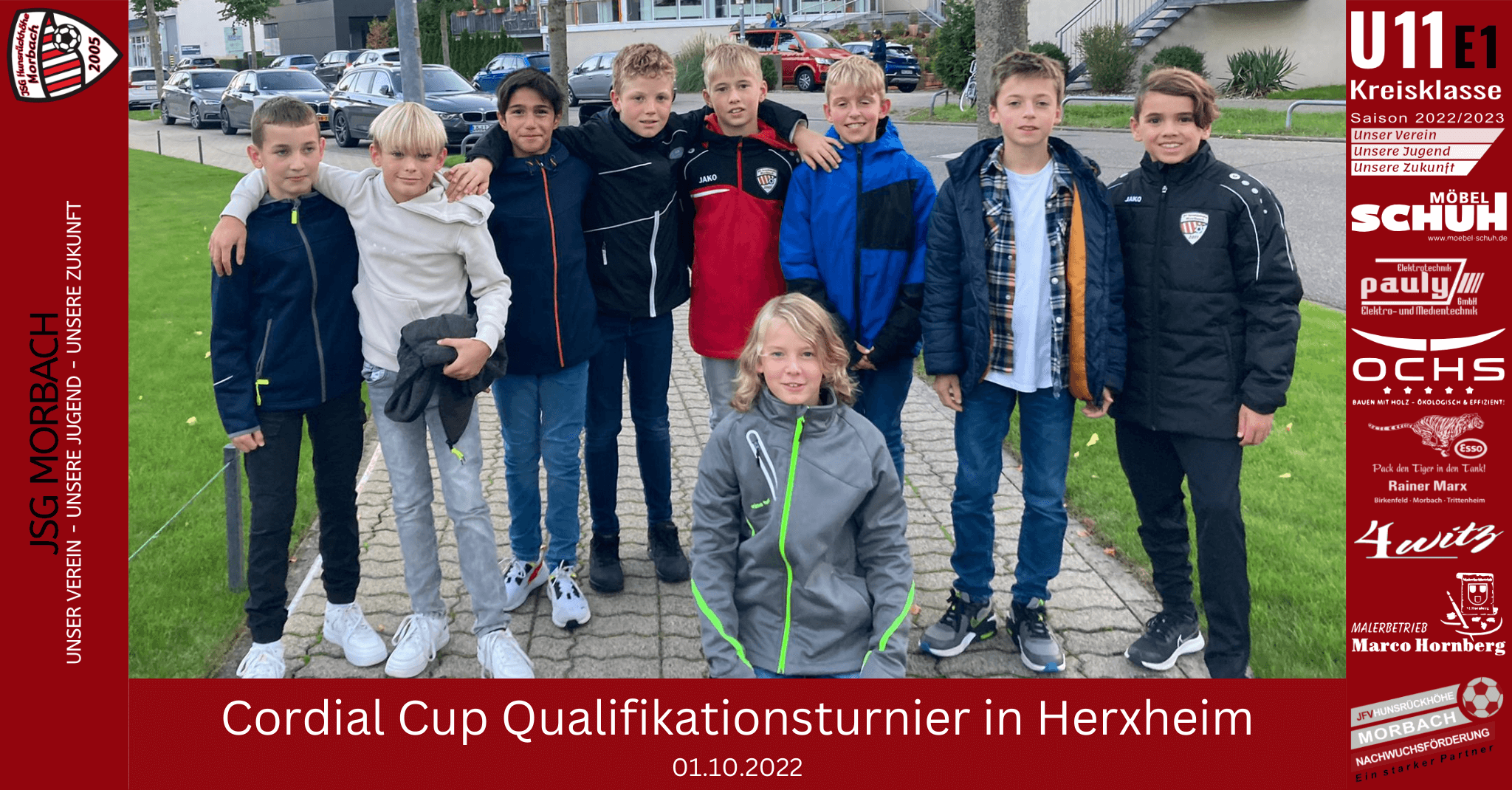 Read more about the article U11 E1: Teilnahme am Cordial Cup Qualifikationsturnier in Herxheim